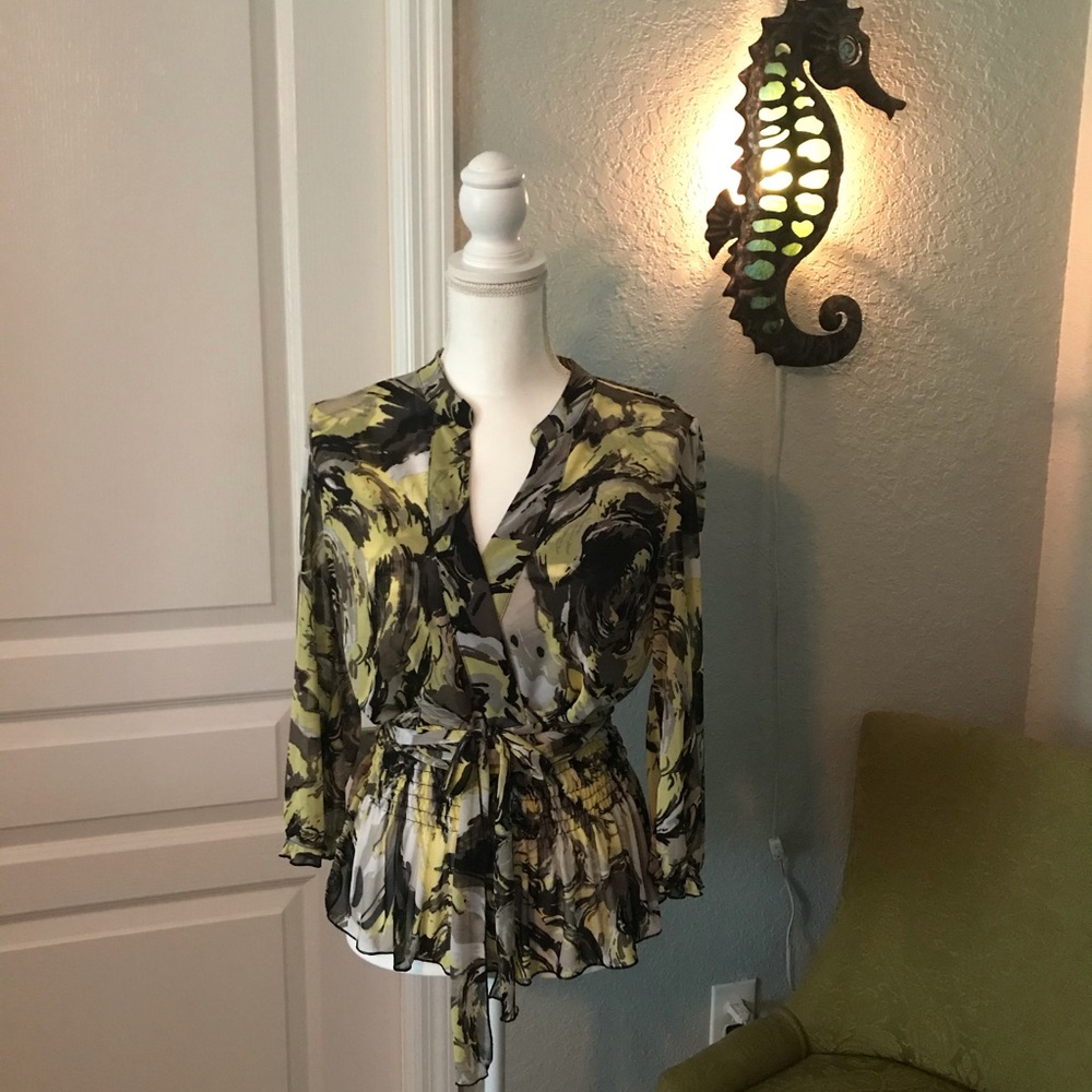 Unique Color/Patterned Blouse
